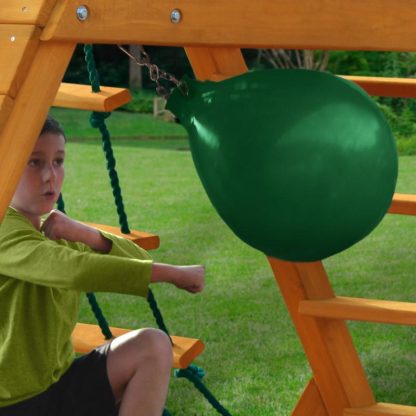 Swing Sets |  Green Plastic Punching Ball Sports & Fitness Swing Sets