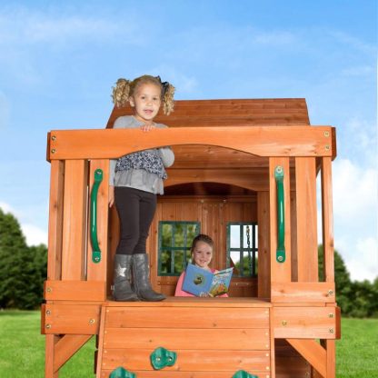 Swing Sets |  Hillcrest Swing Set Sports & Fitness Brown-Green