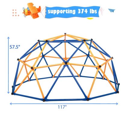 Swing Sets |  Kids Universal Exercise Dome Climber Outdoor Monkey Climbing Tower Sports & Fitness Swing Sets