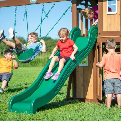 Swing Sets |  Lakewood All Cedar Wooden Swing Set Sports & Fitness Swing Sets