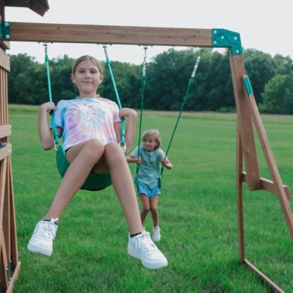 Swing Sets |  Lightning Ridge Swing Set Sports & Fitness Swing Sets