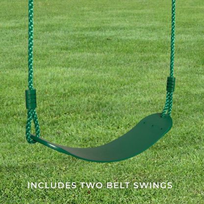 Swing Sets |  Little Durango Heavy-Duty Swing Set Sports & Fitness Brown