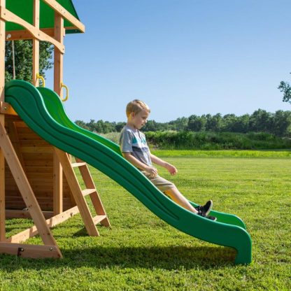 Swing Sets |  Mount McKinley All Cedar Wood Swing Set Sports & Fitness Swing Sets