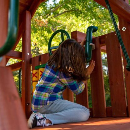 Swing Sets |  Periscope Swing Set Accessory – Green Sports & Fitness Swing Sets