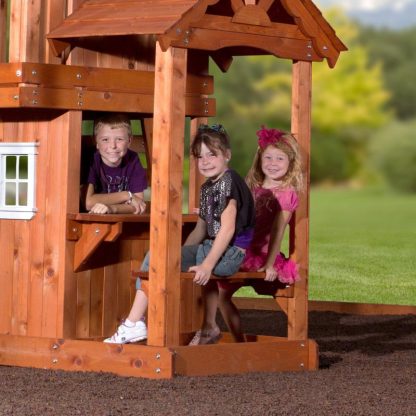 Swing Sets |  Tanglewood All-Cedar Swingset – Brown Sports & Fitness Swing Sets