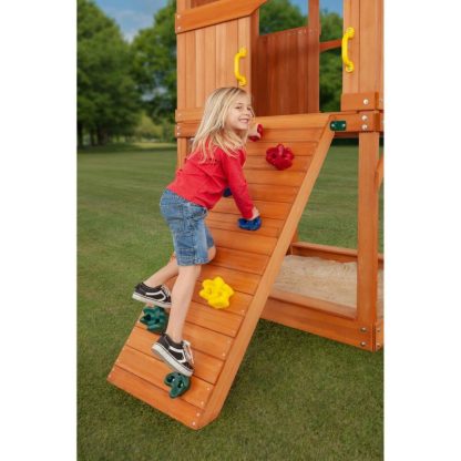 Swing Sets |  Timber Valley Wooden Swing Set Sports & Fitness Swing Sets