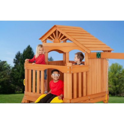 Swing Sets |  Timber Valley Wooden Swing Set Sports & Fitness Swing Sets