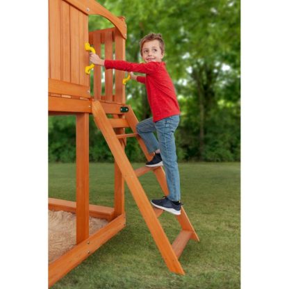 Swing Sets |  Timber Valley Wooden Swing Set Sports & Fitness Swing Sets