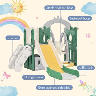 Home Gyms |  Qaba Kids Spring Rocking Horse, Ride on Horse for Toddlers, Age 5-12 Years Home Gyms Home Gyms