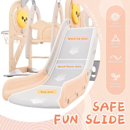 Swing Sets |  Toddler Slide and Swing Set 5 in 1 Sports & Fitness Swing Sets