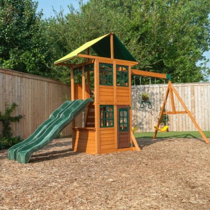 Swing Sets |  Treasure Cove Wooden Swing Set / Playset Sports & Fitness Swing Sets