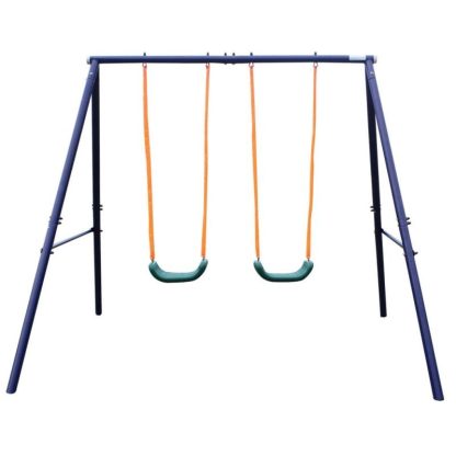 Swing Sets |  Two Station Swing Set for Children Sports & Fitness Swing Sets