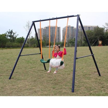 Swing Sets |  Two Station Swing Set for Children Sports & Fitness Swing Sets