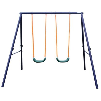 Swing Sets |  Two Station Swing Set for Children Sports & Fitness Swing Sets