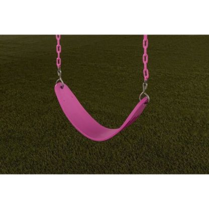 Swing Sets |  Ultimate Swing Seat with Chains, Supports up to 250lbs Sports & Fitness Blue/Pink/Green/Purple/Red/Yellow