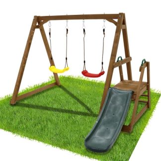 Swing Sets |  Chill ‘N Swing with Adjustable Glider Brackets Sports & Fitness Swing Sets