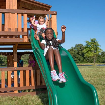 Swing Sets |  Woodridge Elite All Cedar Swing Set Sports & Fitness Brown