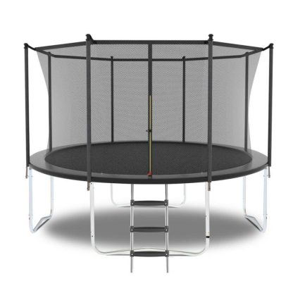 Trampolines |  10FT Trampoline with Safety Enclosure Net, Outdoor Trampoline with Heavy Duty Jumping Mat and Spring Cover Padding for Kids Sports & Fitness Trampolines