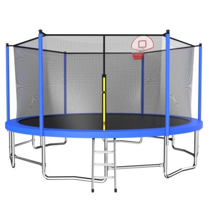 Trampolines |  15FT trampoline blue Sports & Fitness Trampolines