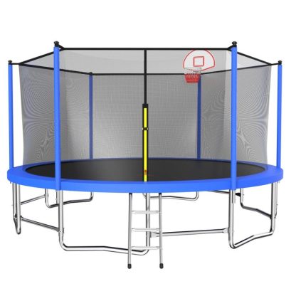 Trampolines |  15FT trampoline blue Sports & Fitness Trampolines