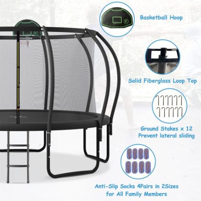 Trampolines |  15FT Trampoline for Kids Sports & Fitness Trampolines