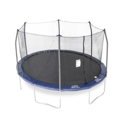 Trampolines |  15×13 Oval Trampoline Combo with Navy Spring Pad Sports & Fitness Trampolines