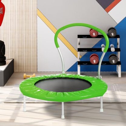 Trampolines |  36″Trampoline with handle Sports & Fitness Trampolines