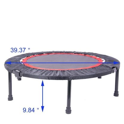 Trampolines |  40 Inch Mini Exercise Trampoline Indoor Fitness Rebounder Trampoline Sports & Fitness Trampolines