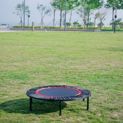 Trampolines |  40″Mini Exercise Trampoline for Adults or Kids – Indoor Fitness Rebounder Trampoline with Safety Pad Sports & Fitness Trampolines