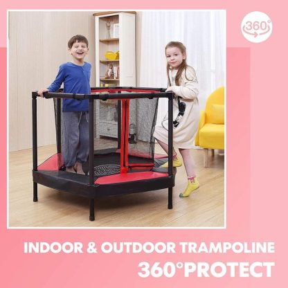 Trampolines |  48″ Trampoline for Kids Sports & Fitness Trampolines