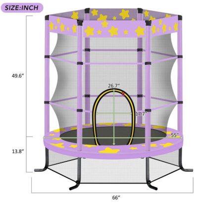 Trampolines |  55 Inch Kids Trampoline Sports & Fitness Trampolines