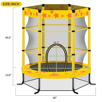 Trampolines |  55 Inch Kids Trampoline Sports & Fitness Trampolines