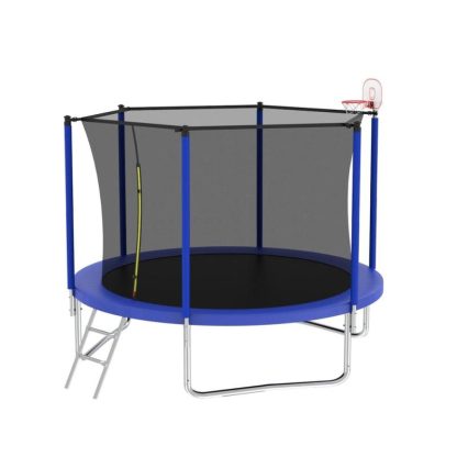 Trampolines |  8FT TRAMPOLINE Blue Sports & Fitness Trampolines