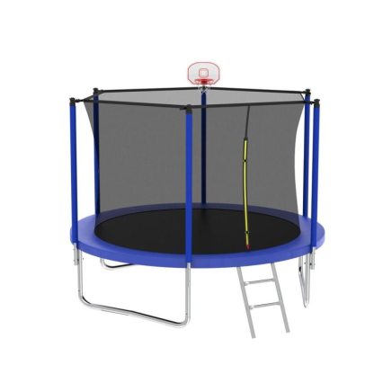 Trampolines |  8FT TRAMPOLINE Blue Sports & Fitness Trampolines