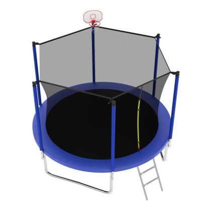 Trampolines |  8FT TRAMPOLINE Blue Sports & Fitness Trampolines