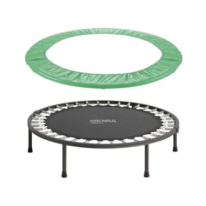 Trampolines |  Machrus Replacement Trampoline Spring Cover Safety Pad for 38″ Round 6 Legged Mini Rebounder – Green Sports & Fitness Trampolines