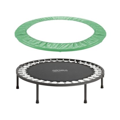 Trampolines |  Machrus Replacement Trampoline Spring Cover Safety Pad for 40″ Round 6 Legged Mini Rebounder – Green Sports & Fitness Trampolines