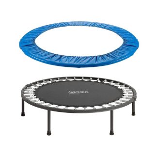 Trampolines |  Machrus Replacement Trampoline Spring Cover Safety Pad for 48″ Round 6 Legged Mini Rebounder – Blue Sports & Fitness Trampolines