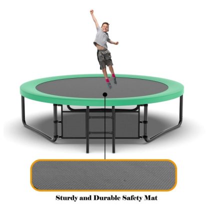 Trampolines |  Spacious Design Trampoline Solid Base Structure, Safety Pad For Kid Sports & Fitness Trampolines