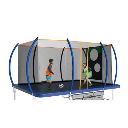 Trampolines |  Spacious Design Trampoline Solid Base Structure, Safety Pad For Kid Sports & Fitness Trampolines