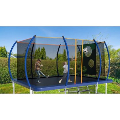 Trampolines |  Spacious Design Trampoline Solid Base Structure, Safety Pad For Kid Sports & Fitness Trampolines