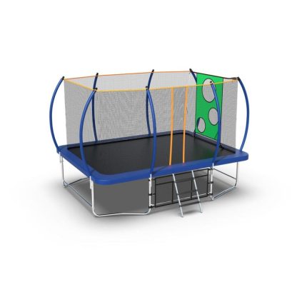 Trampolines |  Spacious Design Trampoline Solid Base Structure, Safety Pad For Kid Sports & Fitness Trampolines