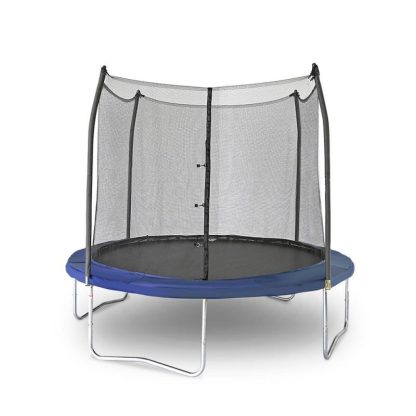 Trampolines |  Trampolines 10 -Foot Round Trampoline and Enclosure with spring – Blue Sports & Fitness Trampolines