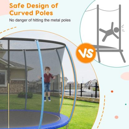 Trampolines |  Trampolines with Safty Enclosure Recreational Trampolines Sports & Fitness Trampolines