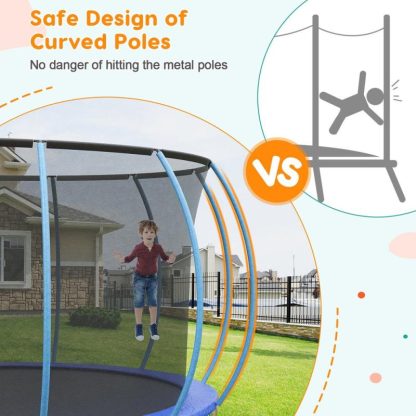 Trampolines |  Trampolines with Safty Enclosure Recreational Trampolines Sports & Fitness Trampolines