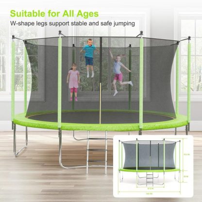 Trampolines |  Trampolines with Safty Enclosure Recreational Trampolines Sports & Fitness Trampolines