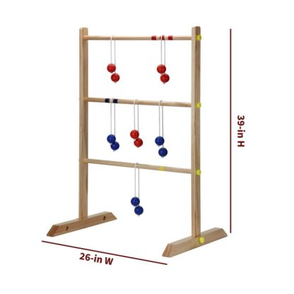 Lawn Games |  Solid Wood Ladder Toss Game Set Lawn Games Lawn Games