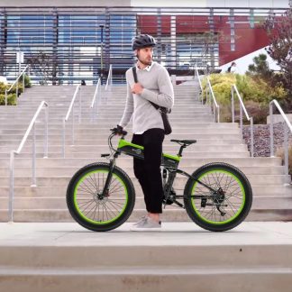 Cycling |  Electric Bike for Adults with Detachable Rear Rack Fender Cycling Cycling