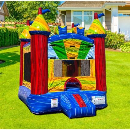 Inflatable Bounce Houses |  10X10 Medium Marble Castle Inflatable Bounce Houses Inflatable Bounce Houses