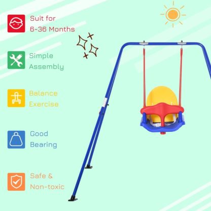 Outdoor Play |  Baby Swing Outdoor with Scratch and Wear Resistant Finish Outdoor Play Outdoor Play